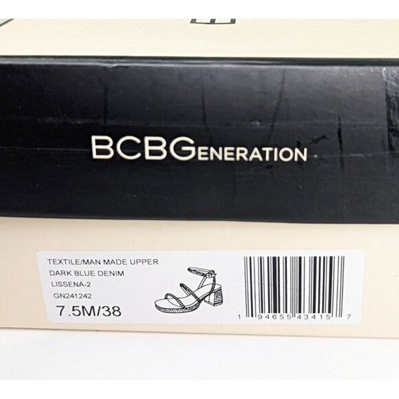 BCBGeneration Lissena-2 Women's Rhinestones Platform Sandal Size 7.5 MSRP $109 - Picture 5 of 5